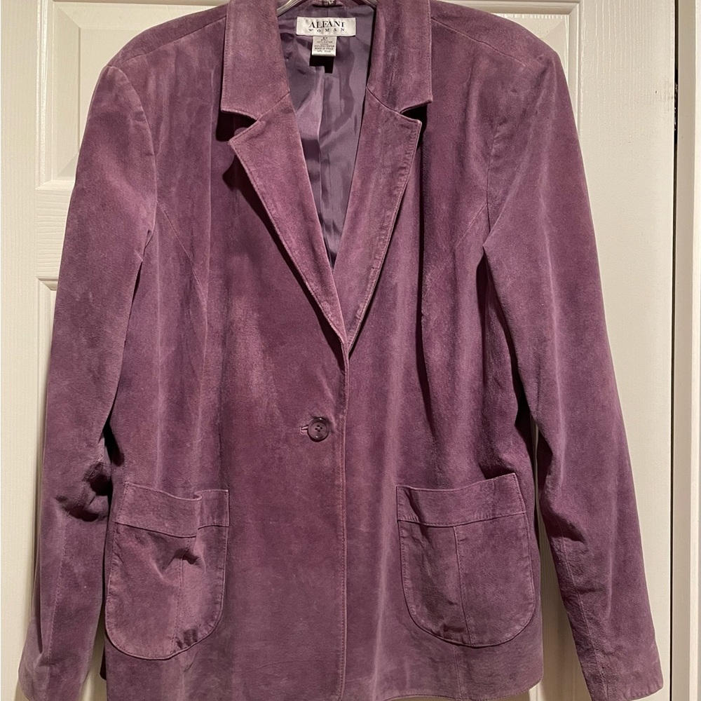 Suede Blazer